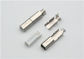 USB 2.0 Type-B Male (USB 2.0 BM) three-piece connector